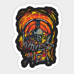 WITNESS ME!!! Sticker